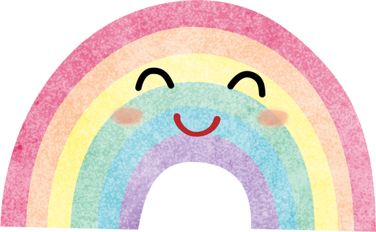 Happy Rainbow Illustration